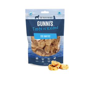 GUNNIS PET WAFERS - GODBIDDER AF TORSK FRA ISLAND