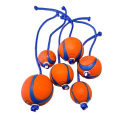 CHUCKIT BOLDE MED SNOR - FLERE STRRELSER