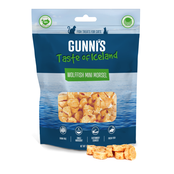 GUNNIS PET - SM GODBIDDER MED HAVKAT FRA ISLAND