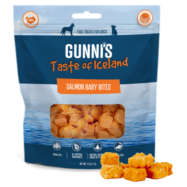 GUNNIS PET - SM GODBIDDER MED LAKS FRA ISLAND