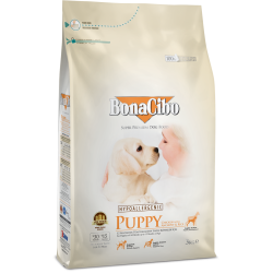 BONACIBO HVALPEFODER - KYLLING OG RIS MED ANSJOSER