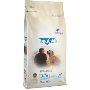 BONACIBO ADULT HUNDEFODER - KYLLING OG RIS MED ANSJOSER